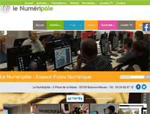 Tablet Screenshot of lenumeripole.fr